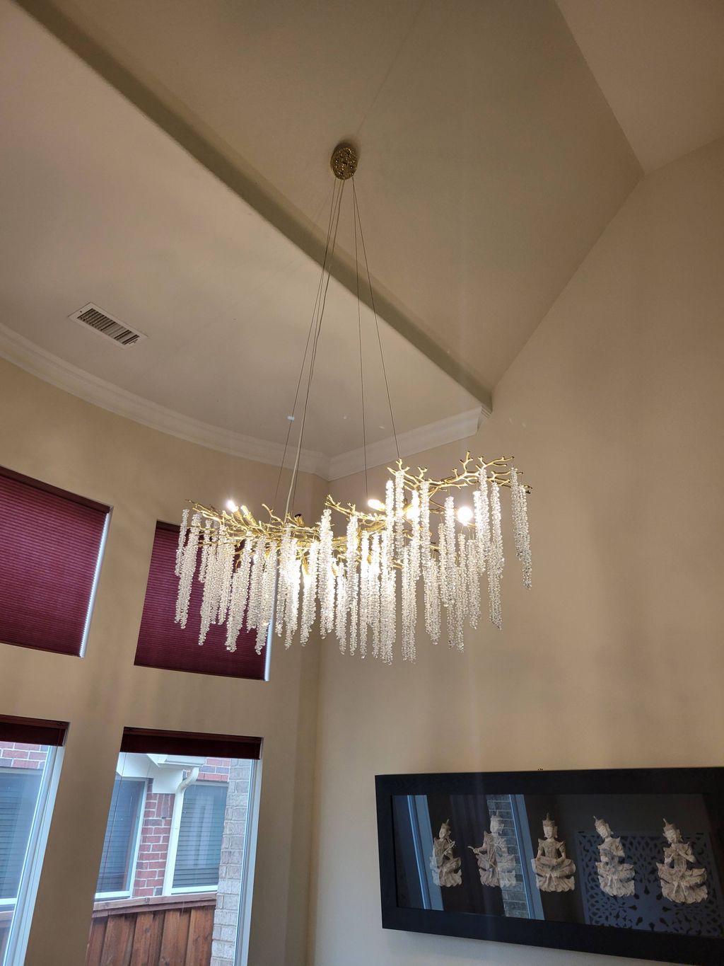 Chandelier install