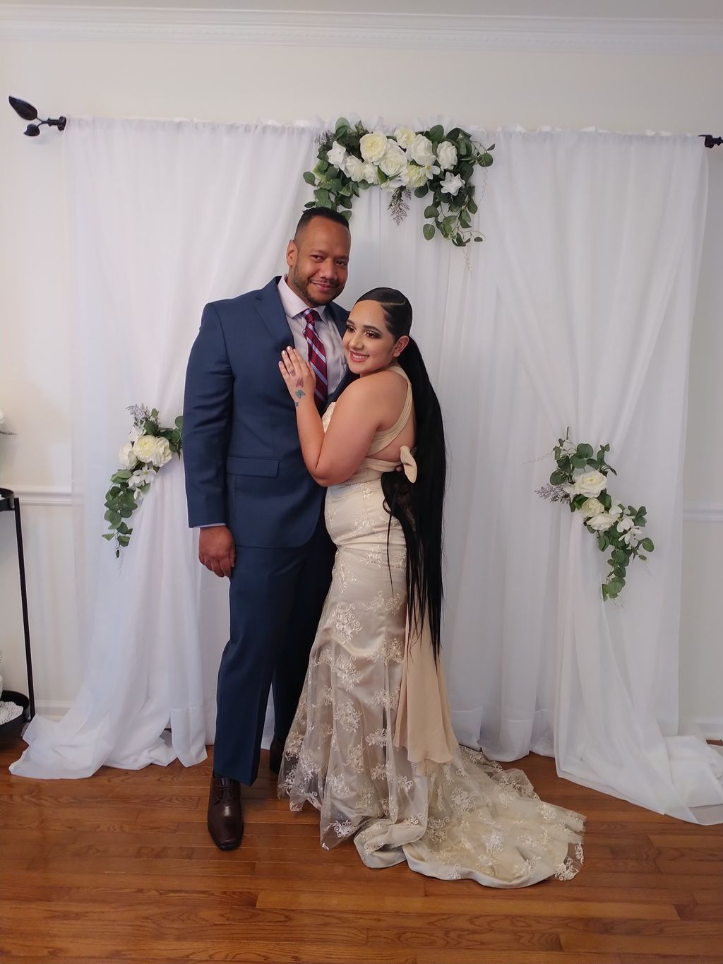 Beautiful Elopement Room Wedding