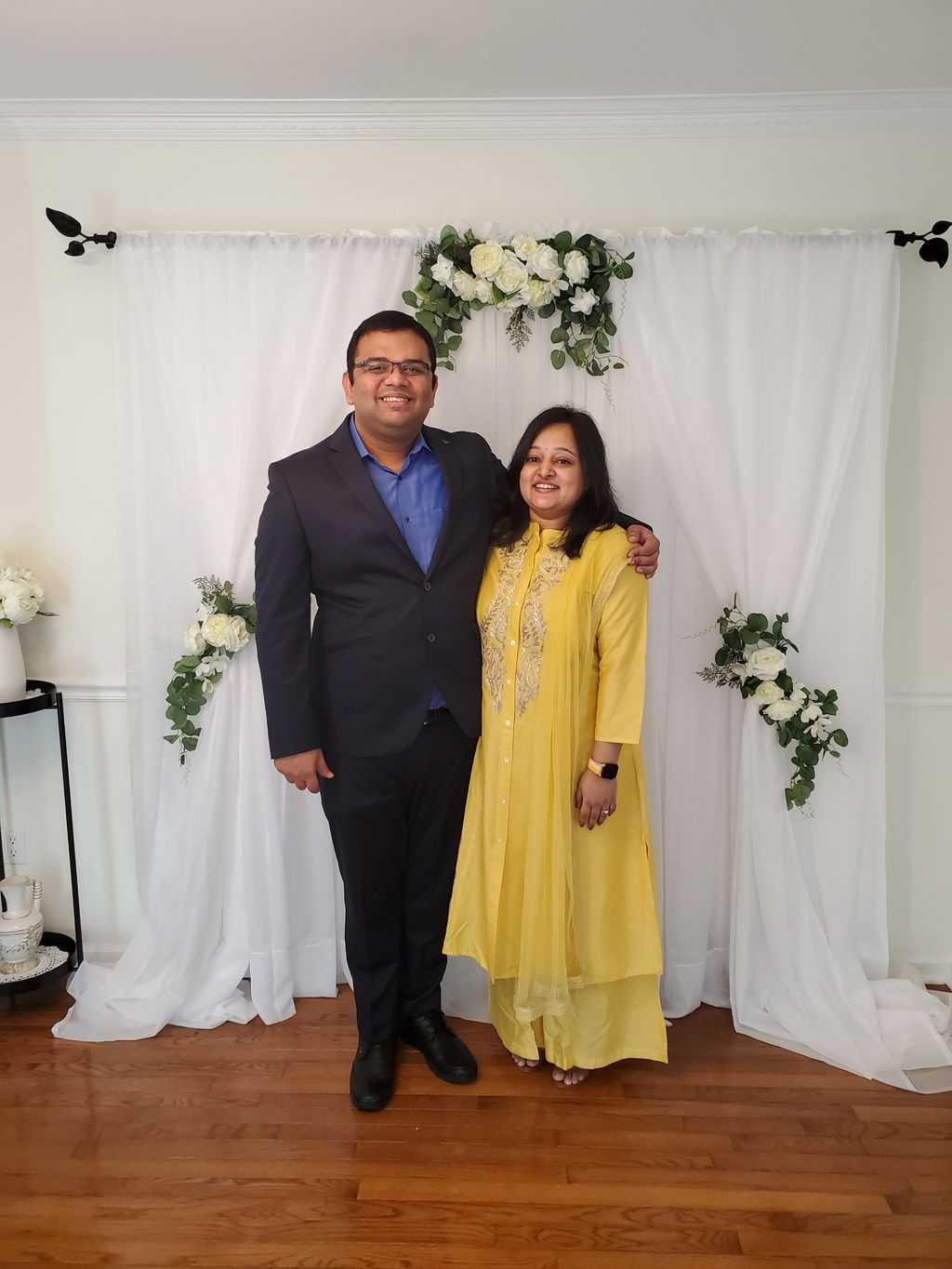 Beautiful Elopement Room Wedding