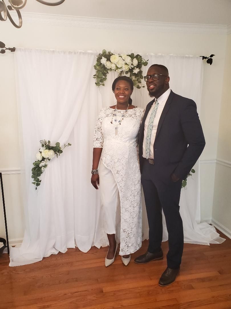 Beautiful Elopement Room Wedding
