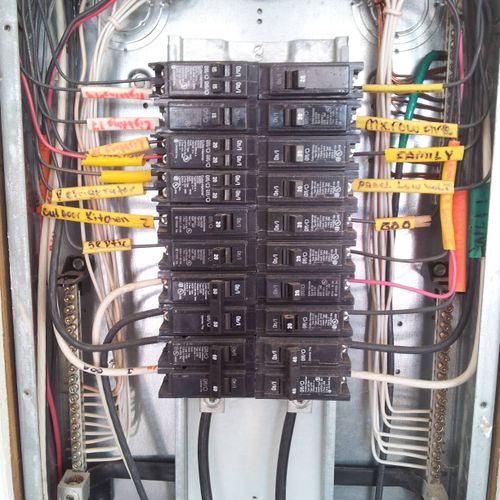 completed residential panel Cincinnati