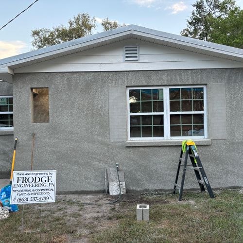 Stucco Application