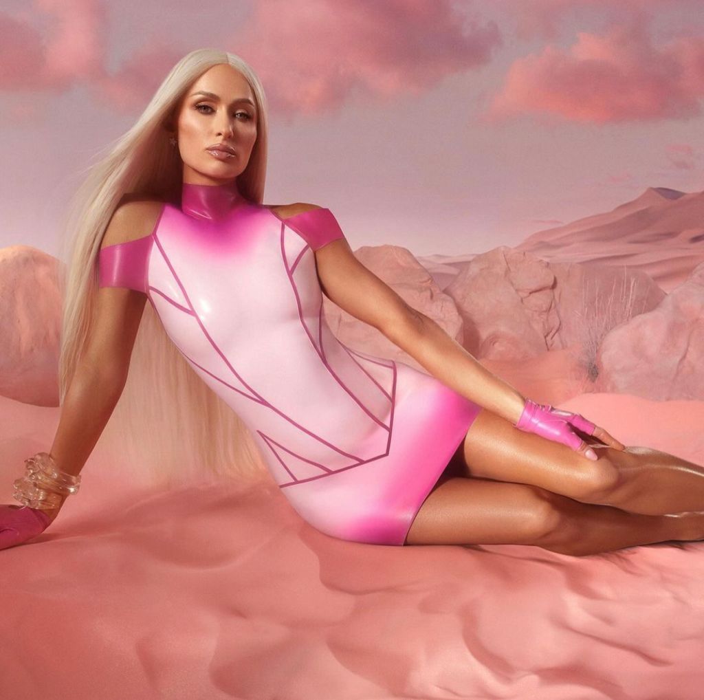 Photo styling for Paris Hilton in Los Angeles, Cal