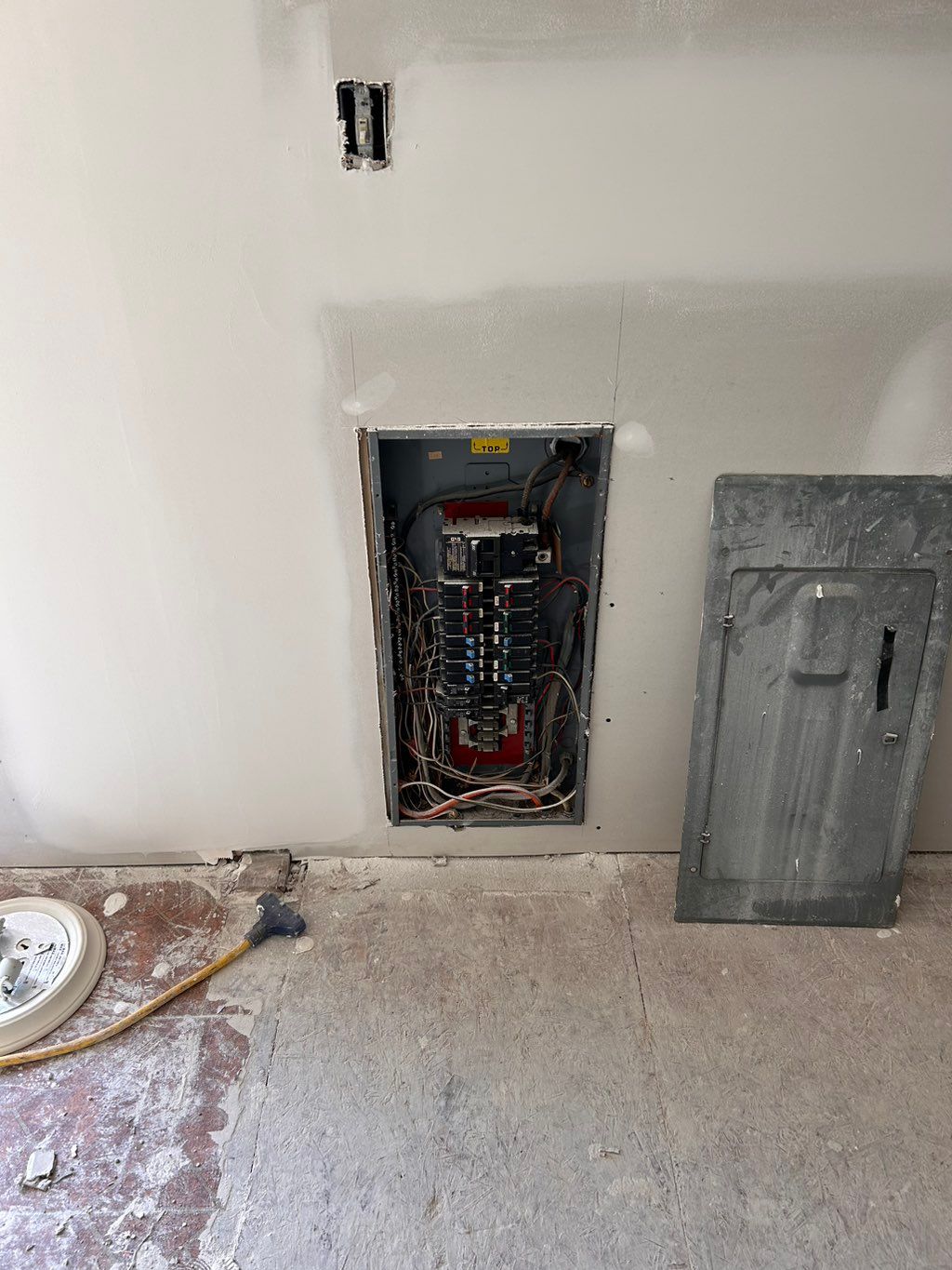 200 amp upgrade :before