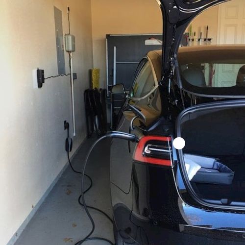 Alex did an amazing job installing my EV charger. 