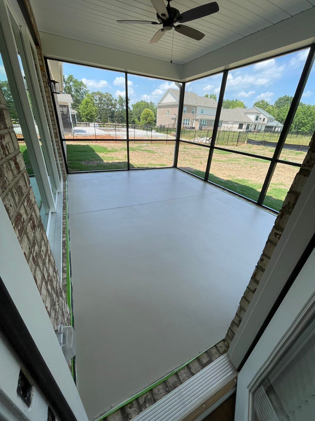 Stain Patio Floor