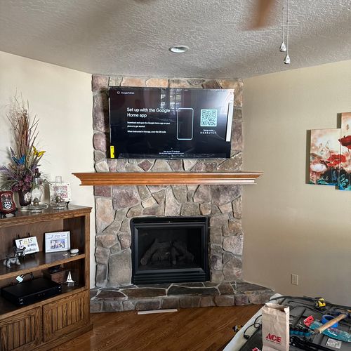 TV mounting in CDA