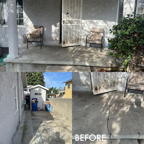 I recently hired ClearVue to help me power wash my