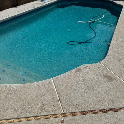 Our previous pool care company didn’t pay much att