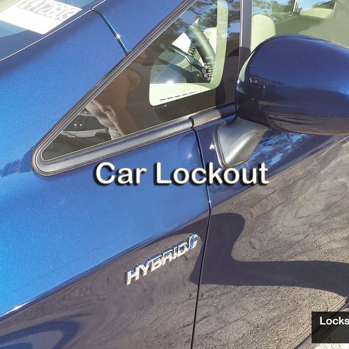 Locksmith At Your Door: Car Lockout