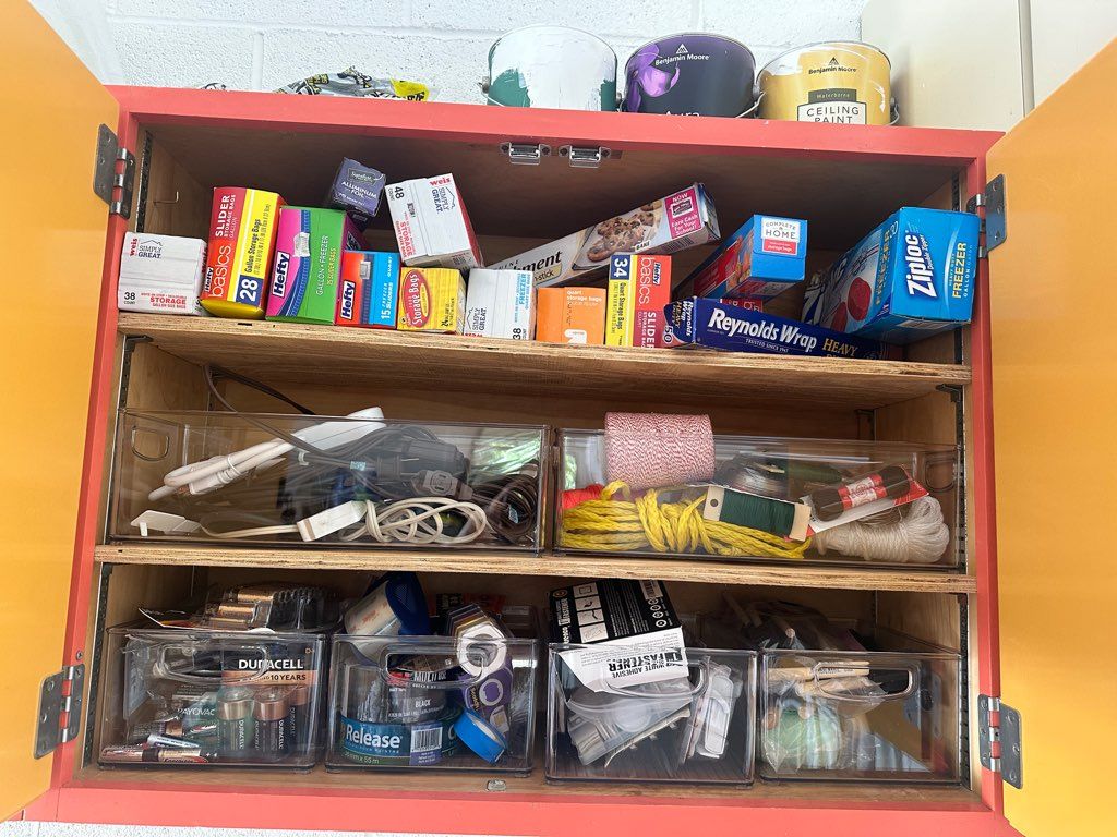 Garage session 2: organized and categorized- next 