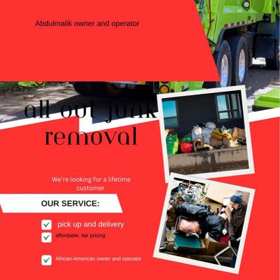 Avatar for all out hauling and scrapping junk removal