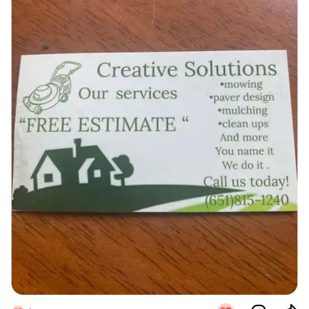 Creative solutions