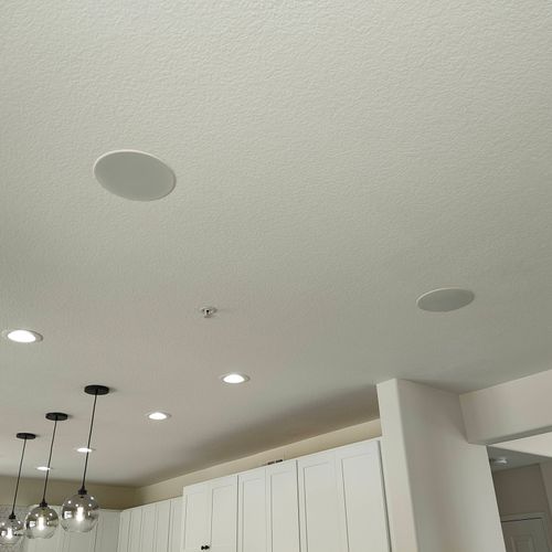 I needed to have some in-ceiling Sonance speakers 