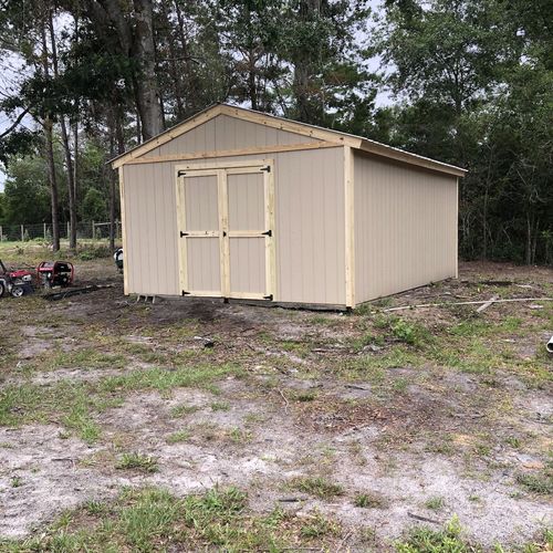 Florida Super Sheds gave me a quick quote and fini