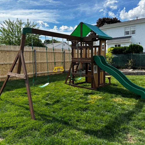 Play Equipment Construction and Assembly