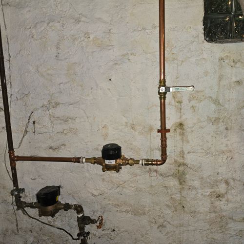 Plumbing Pipe Installation or Replacement