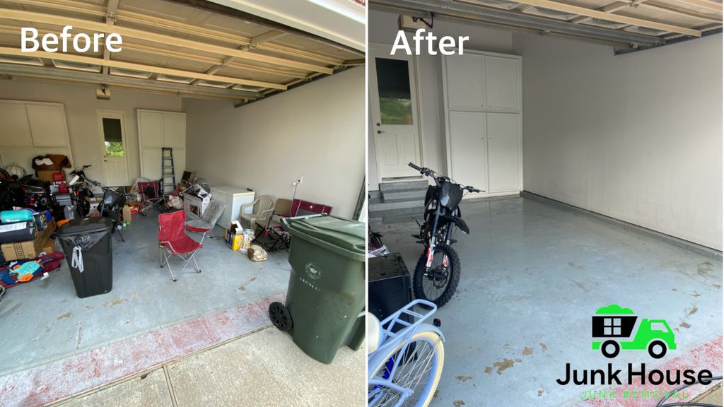 Garage Junk Removal Cleaning