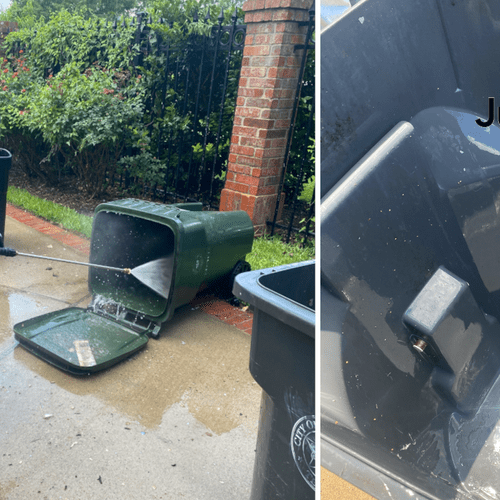 Trash Can Cleaning Service