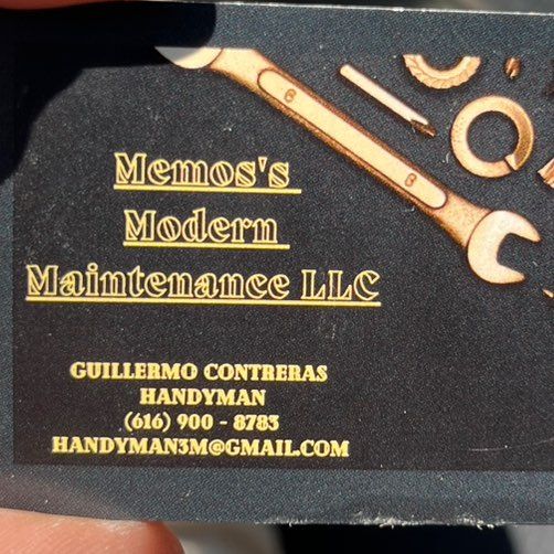 Memos Modern Maintenance