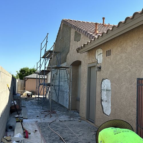 Stucco Application