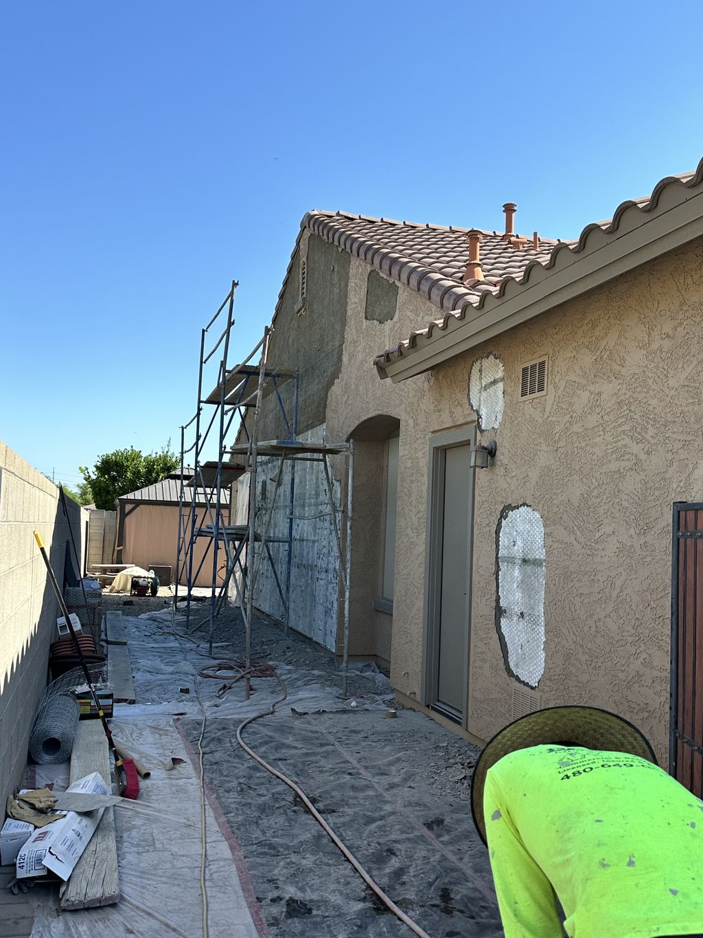 Stucco Application