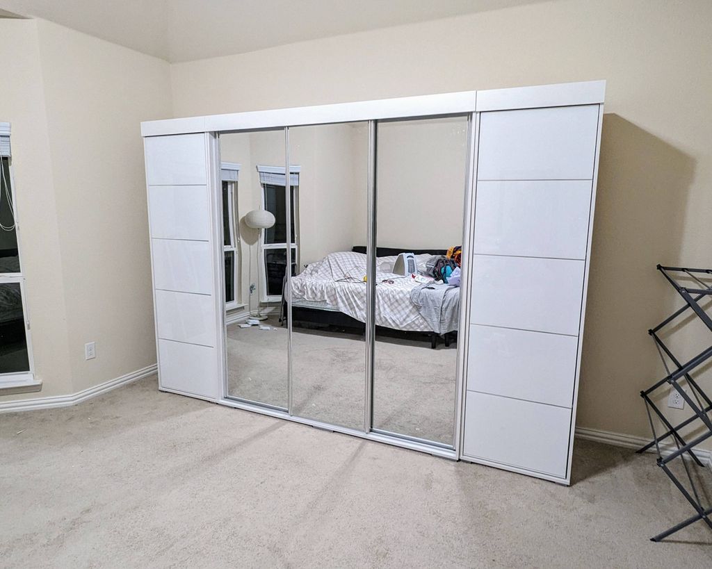 Aria 3D-EXEX Wardrobe with 3 Mirrors