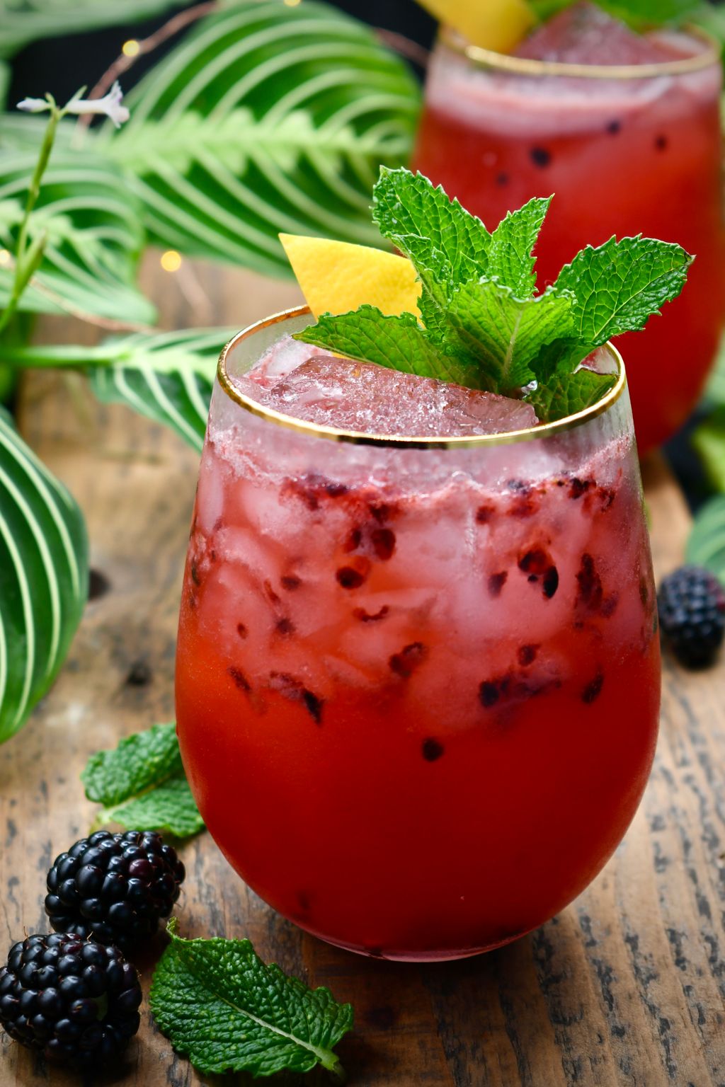 Blackberry Bourbon Smash