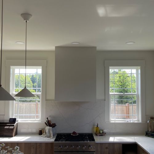 Vic installed these beautiful windows in our kitch