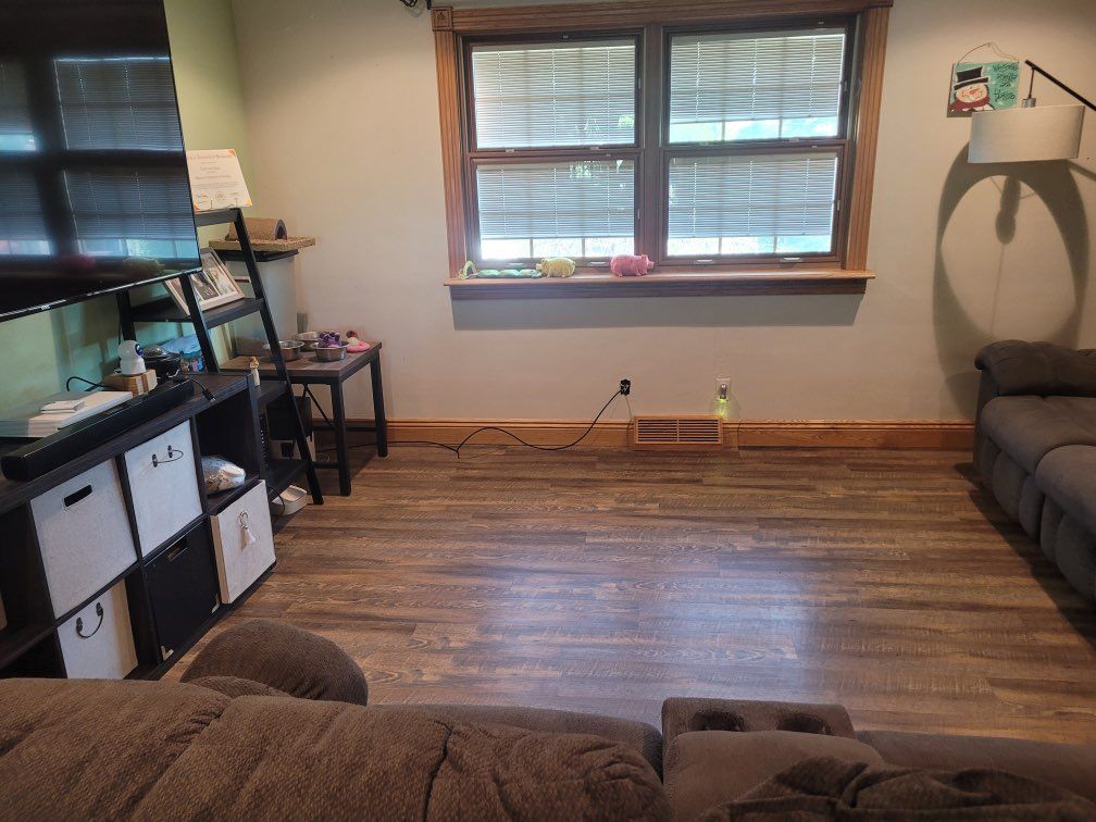 Customer wanted a Standard clean in living room 