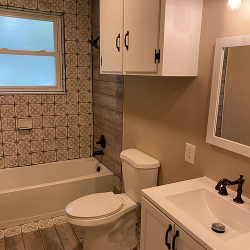 Bathroom Remodel After