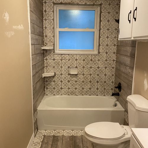 Bathroom Remodel After