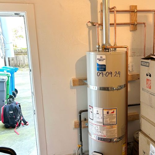 Water heater for single family home