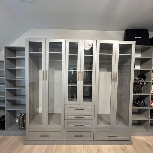 Closet and Shelving System Installation