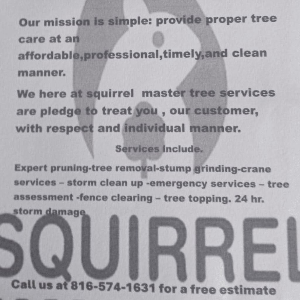 Squirrel Master Tree Service