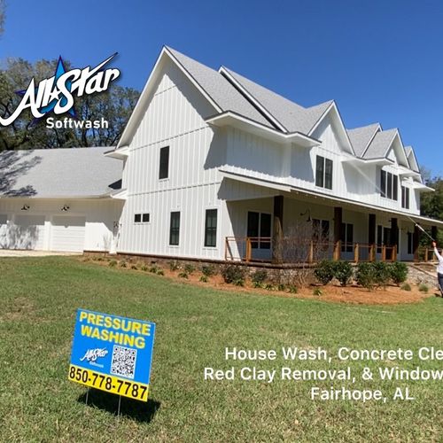 House Washing in Fairhope Alabama