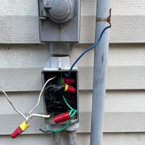 I had an issue with on outdoor outlet that was aff