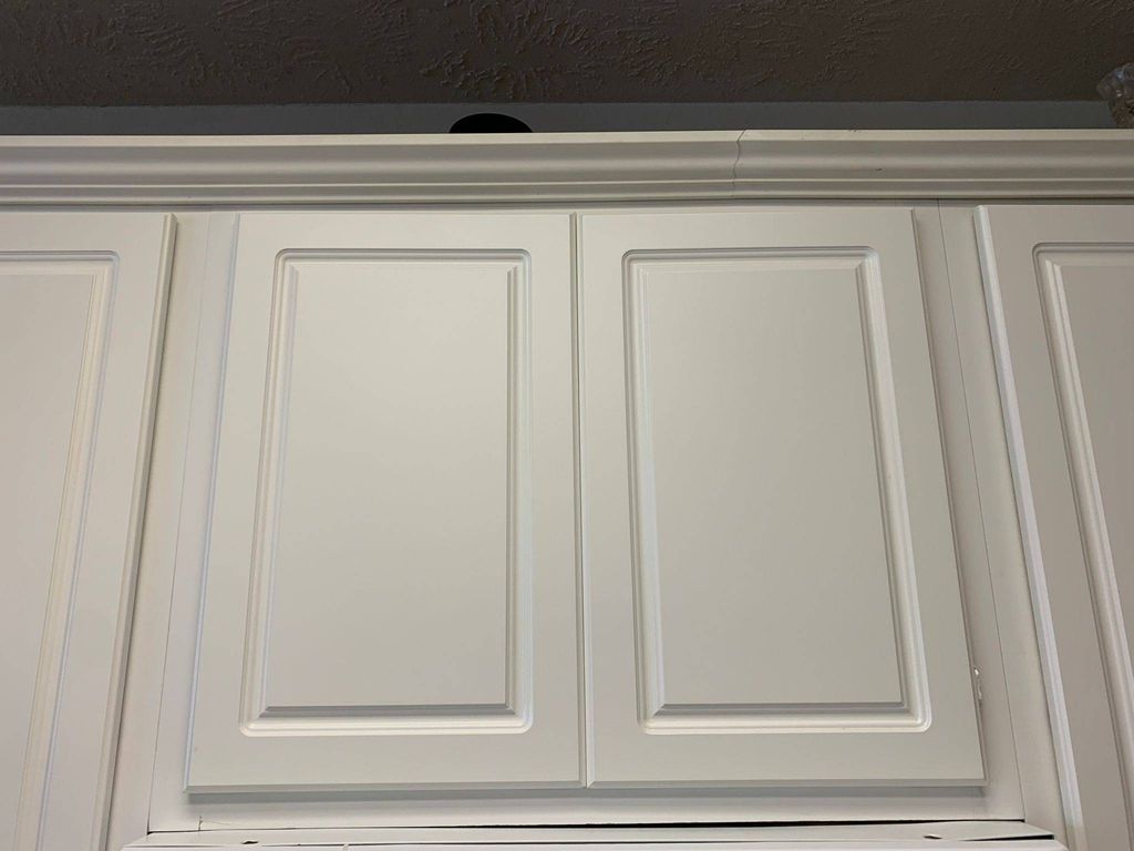 Kitchen cabinet after