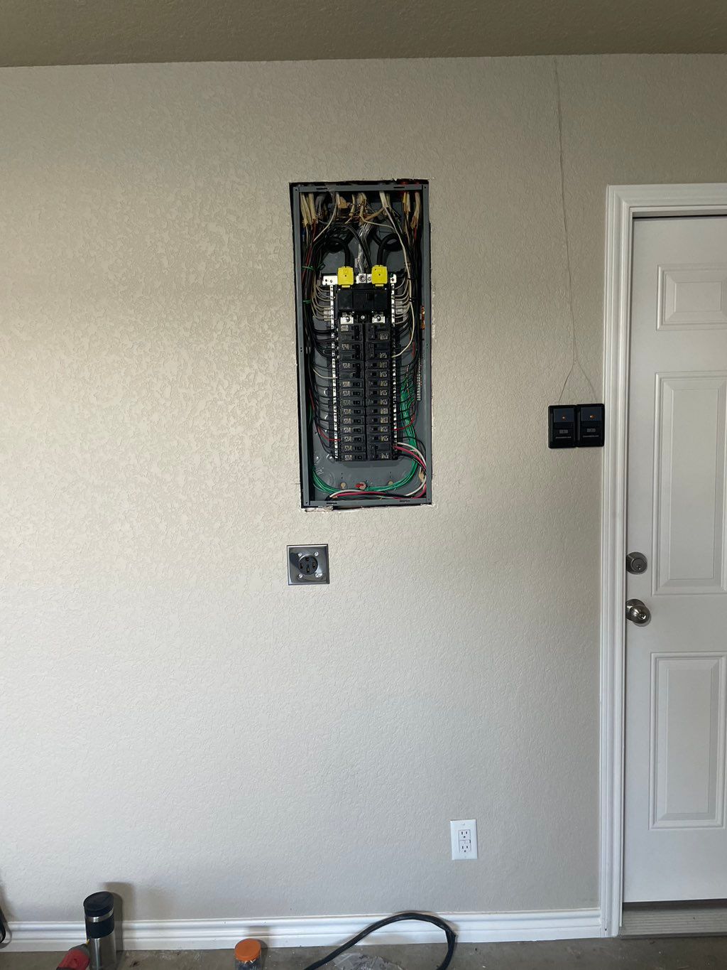 Right where the Tesla will back in and get charged