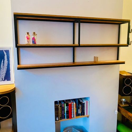 Damir did an incredible job of installing a shelf 