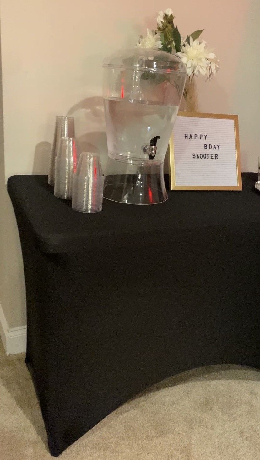 Example of water station set up!