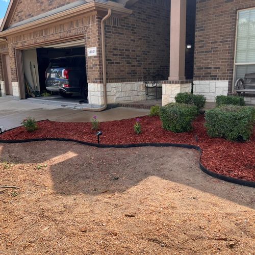 Did a great job landscaping the front of the house