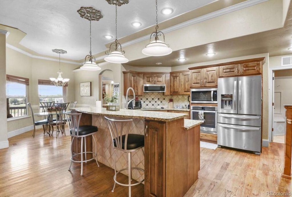 Upstairs Kitchen/ Dining Room