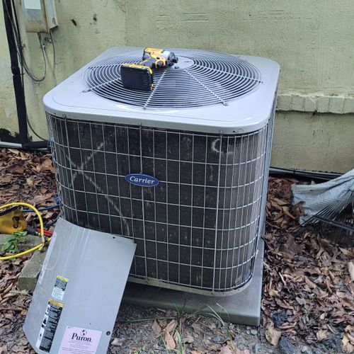 an other happy costumer, entire a/c unit replaceme