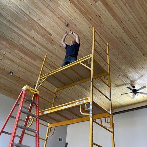 New Wood Ceiling