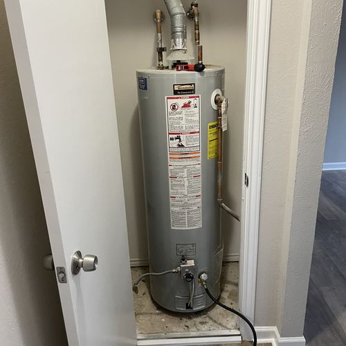 Water Heater Installation or Replacement