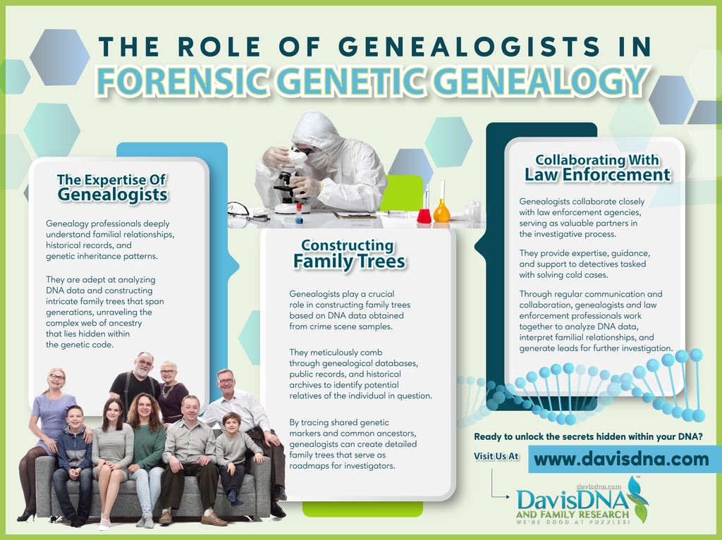 DavisDNA Infographic - The Role of a Genealogist i