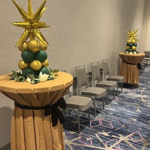 Award Ceremony (Balloon Centerpieces)