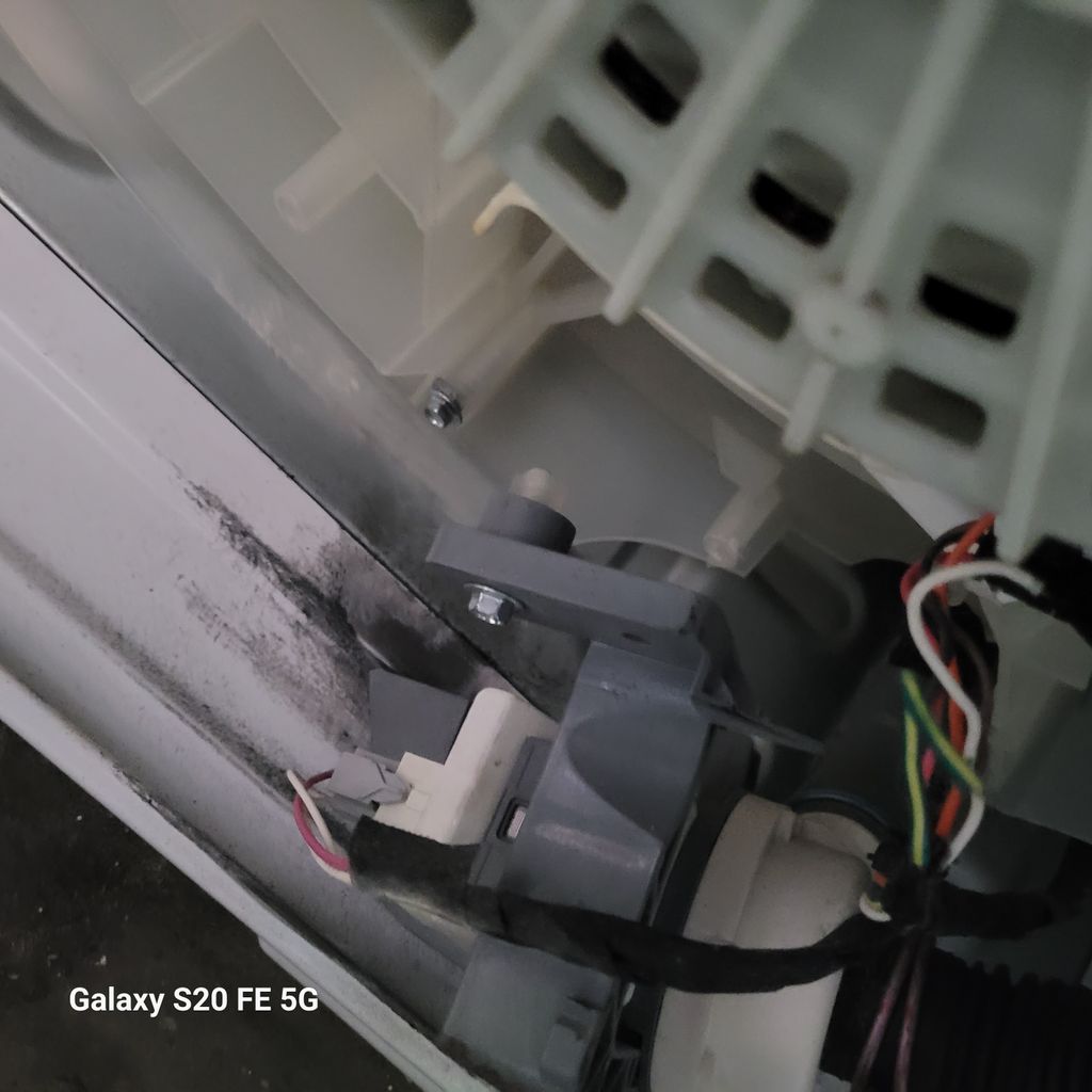 maytag topload washer wiring damaged