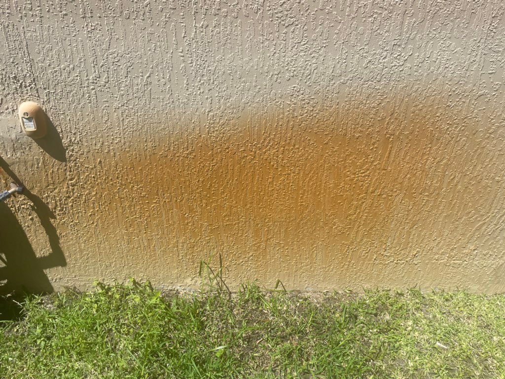 Sprinkler Rust Removal